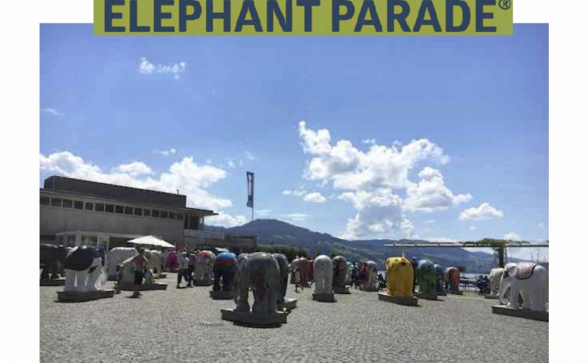 Die Elephant Parade am Fischmarktplatz