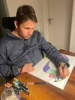 Sonntag am oberen Gubel und malen im Balm