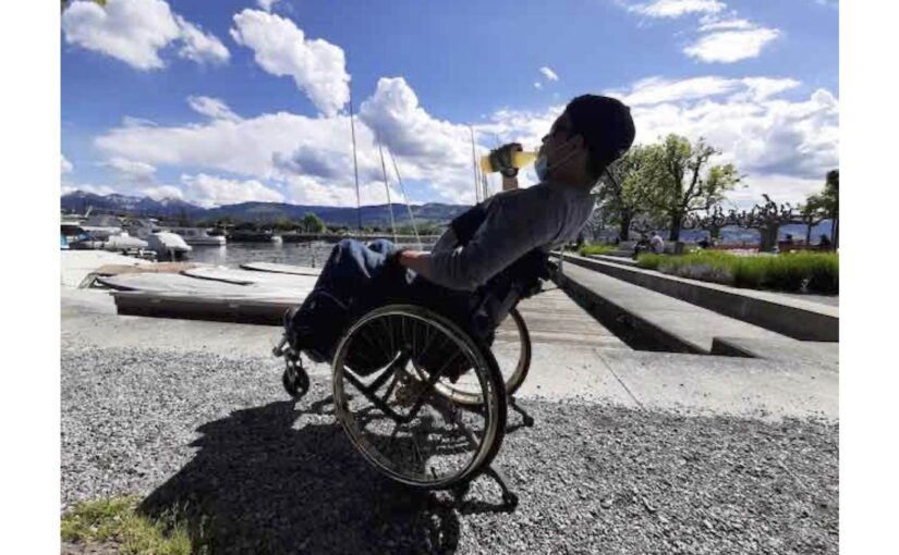 Rollstuhl-Runde an den Zürichsee